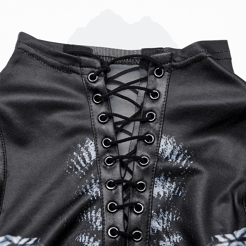 Stylish Women's Futuristic Sci-Fi Printed Dress - image 7