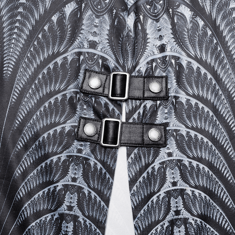 Stylish Women's Futuristic Sci-Fi Printed Dress - image 8