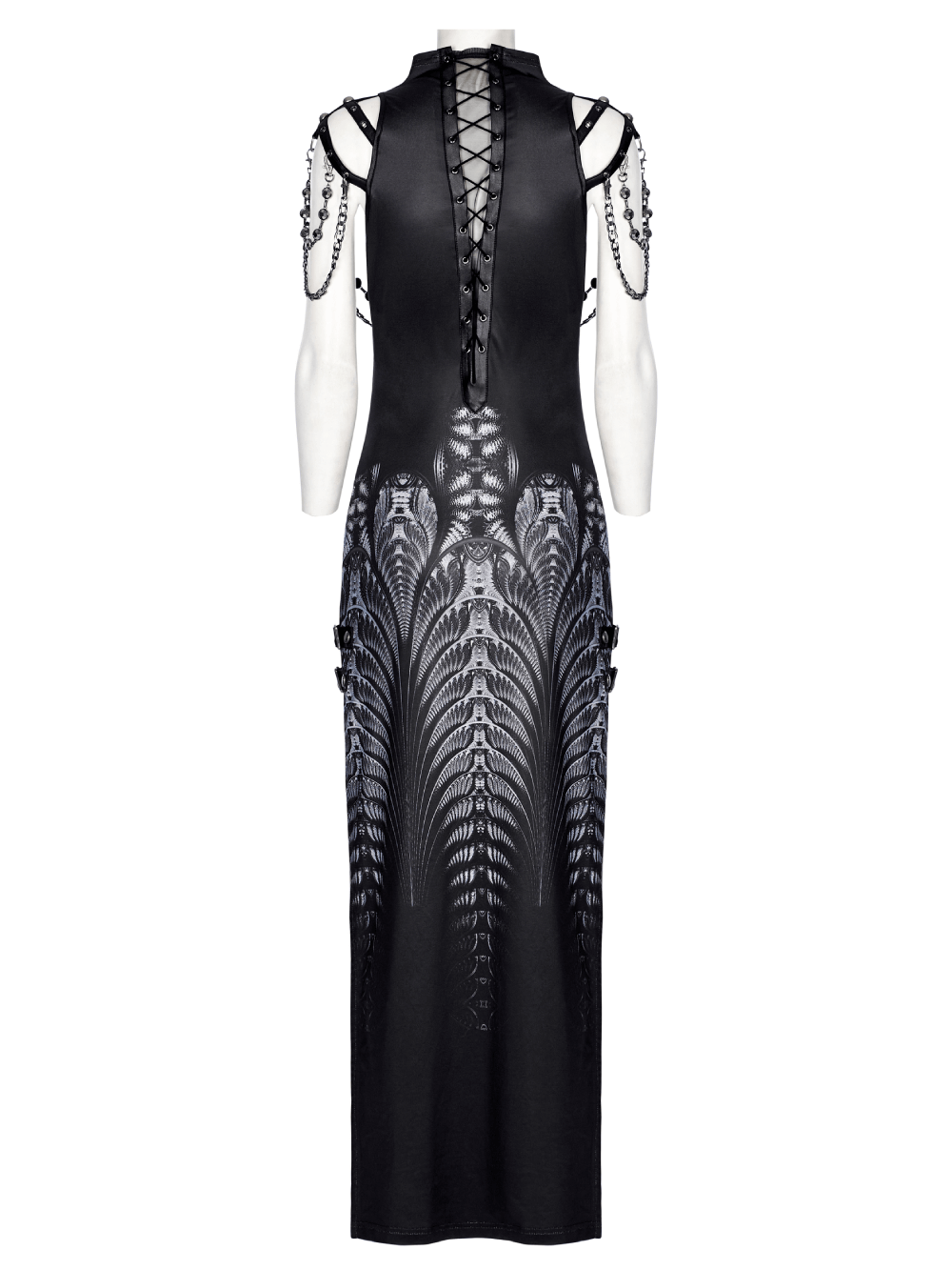 Stylish Women's Futuristic Sci-Fi Printed Dress - image 6