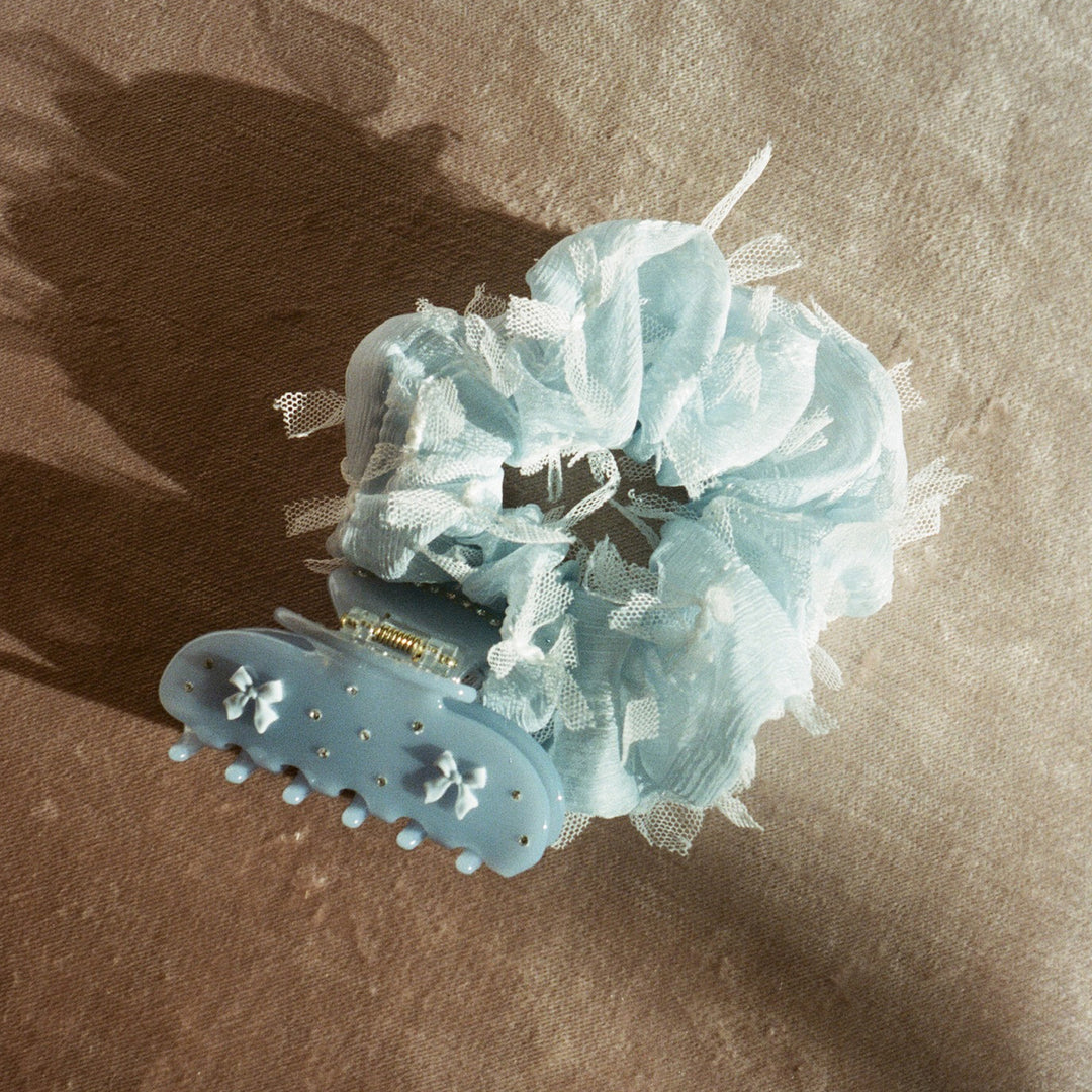 Sweetheart Clip in Blue Ribbon styling image