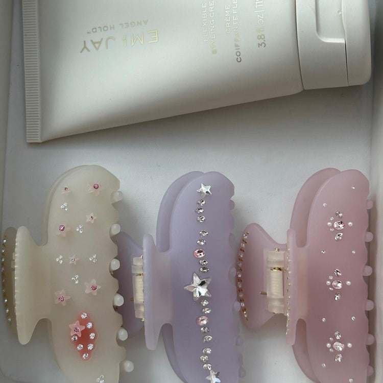 Sweetheart Clip in Lilac Sky image 3