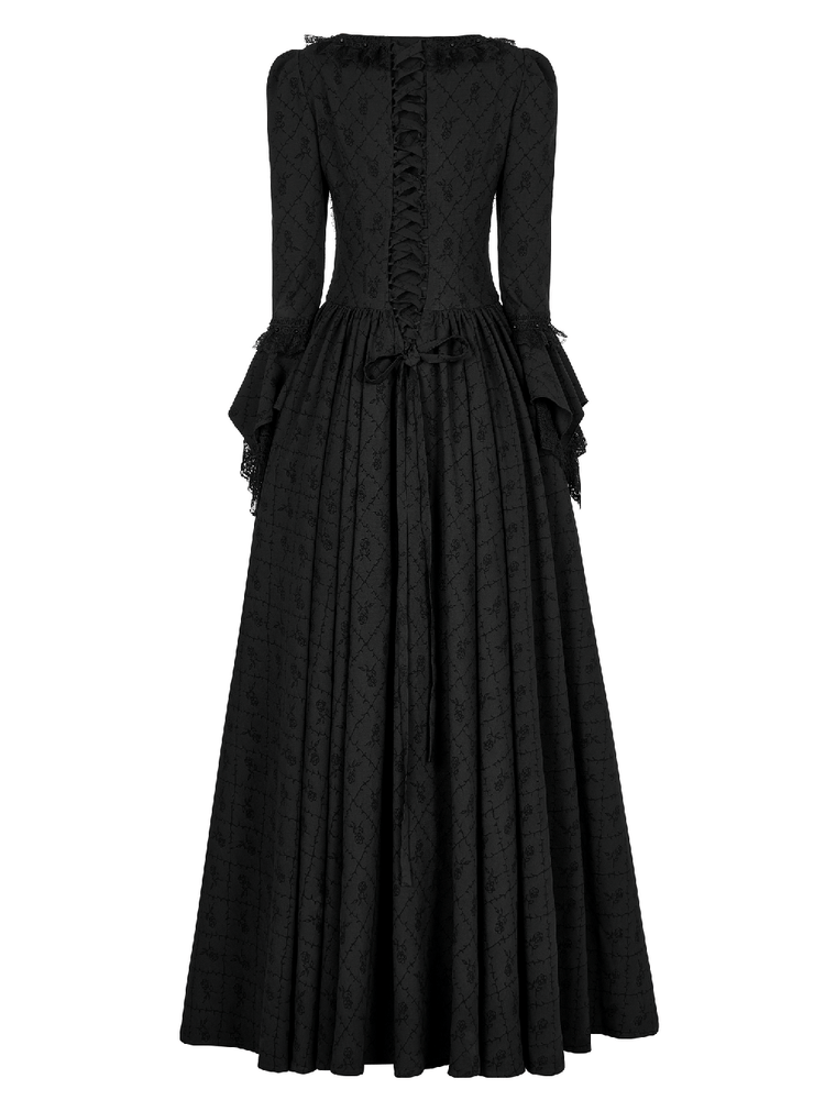 Victorian Gothic Rose-Weave Adjustable Gown - image 6