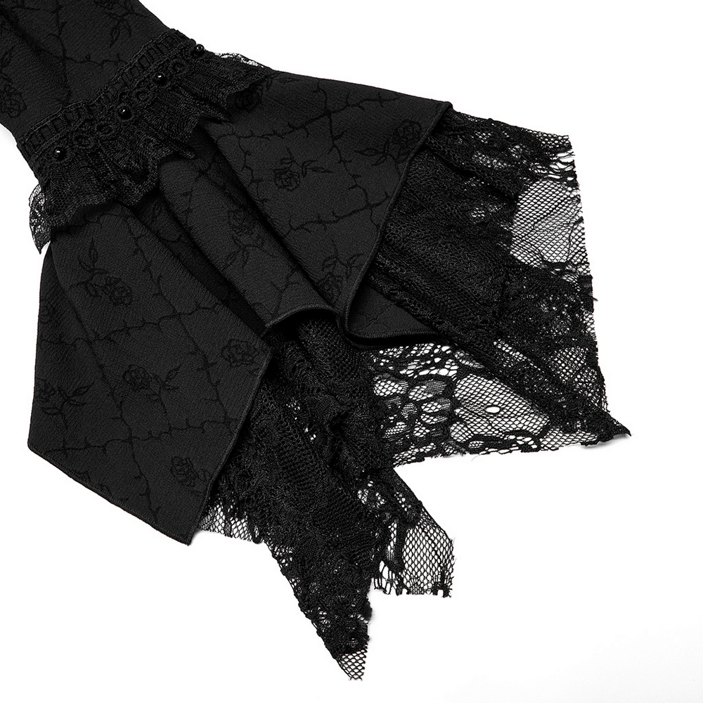 Victorian Gothic Rose-Weave Adjustable Gown - image 7