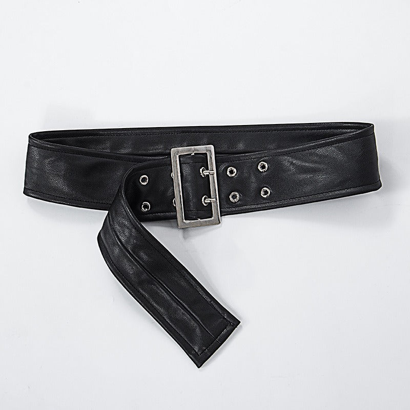 What to Wear to a Concert / Zipper Corset Dress with Sash and Chain in Gothic Style - image 15
