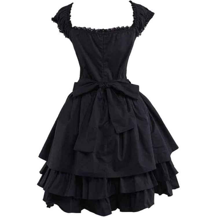 Classic Lolita French Maid Lolita Dress Anime Cosplay Costume - view 4