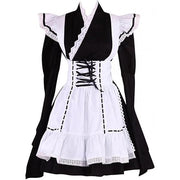 Classic Traditional Long Sleeve Cotton Lolita Dress