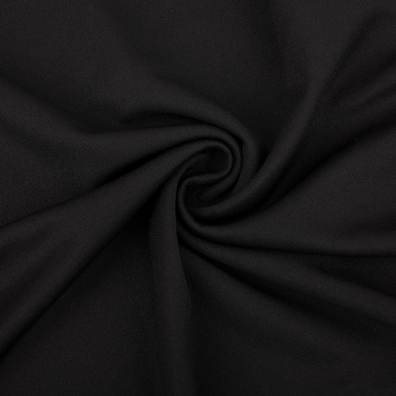 Women's Black Pleated Dress in Gothic Style / Lolita Style Long Sleeve Buttons Dress - image 17