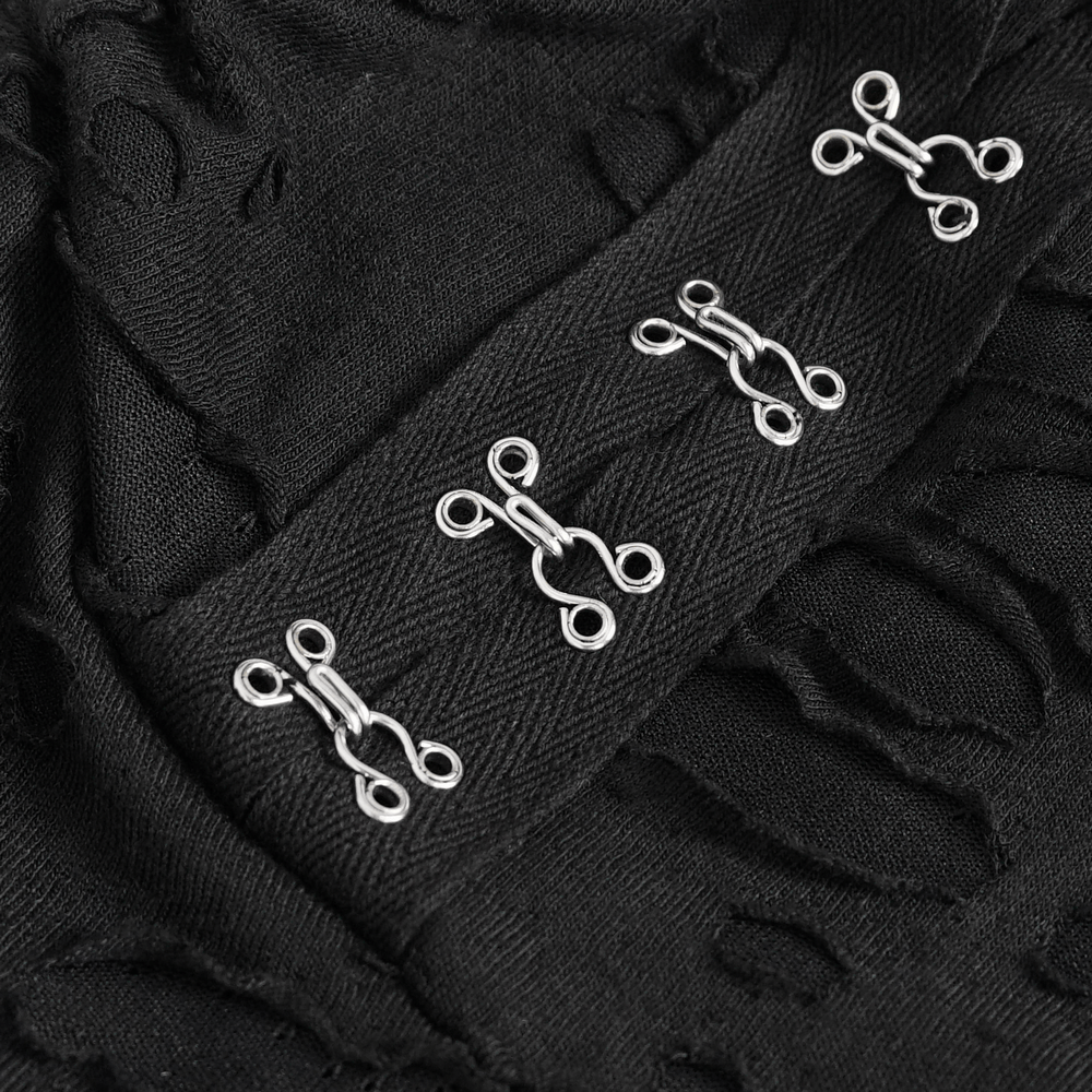 Women's Lace Chains Dress with Asymmetrical Hem - image 8