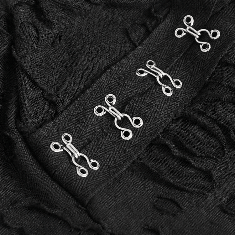 Women's Lace Chains Dress with Asymmetrical Hem - image 8