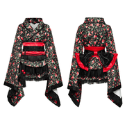 Women's Watermelon Print Kimono Set for Cosplay - image 3