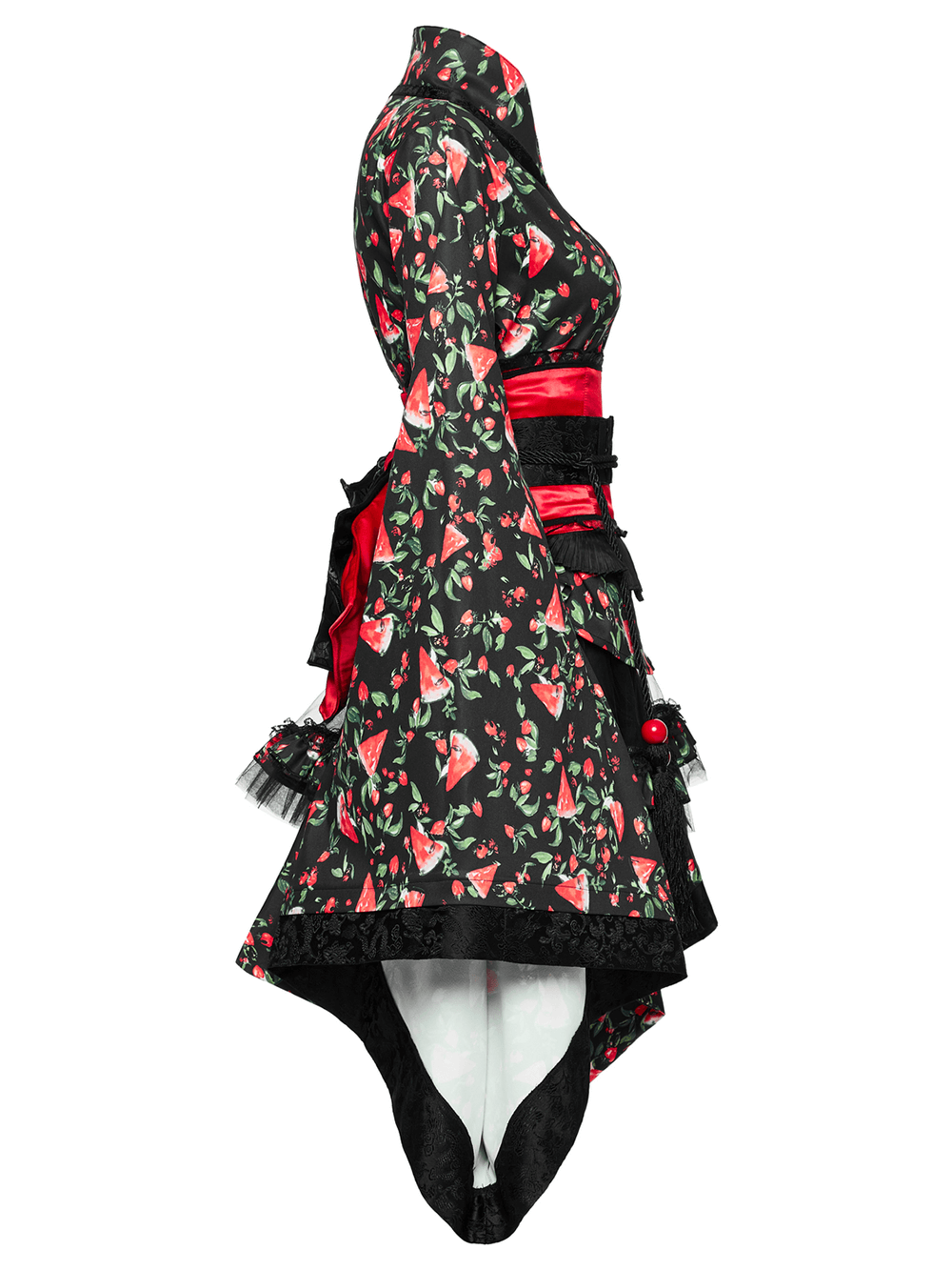 Women's Watermelon Print Kimono Set for Cosplay - image 5