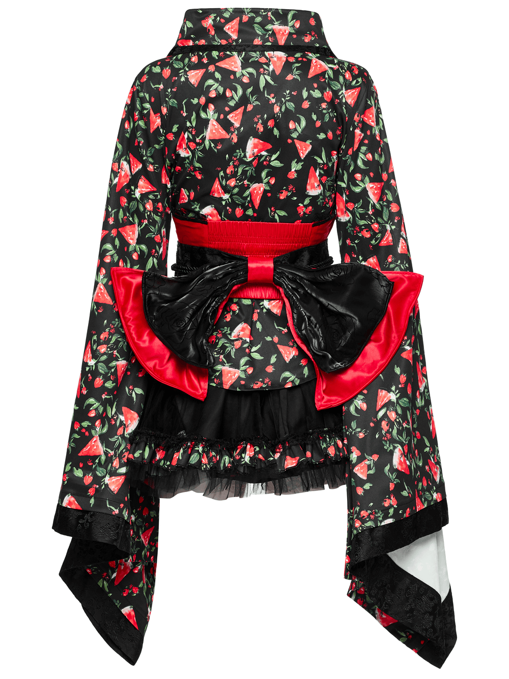 Women's Watermelon Print Kimono Set for Cosplay - image 6